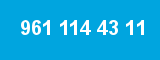 961 114 43 11 961 114 43 11
